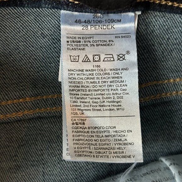 BANANA Republic Women's Premium Denim Mid-Rise Skinny Jeans Size 28 - Picture 9 of 11